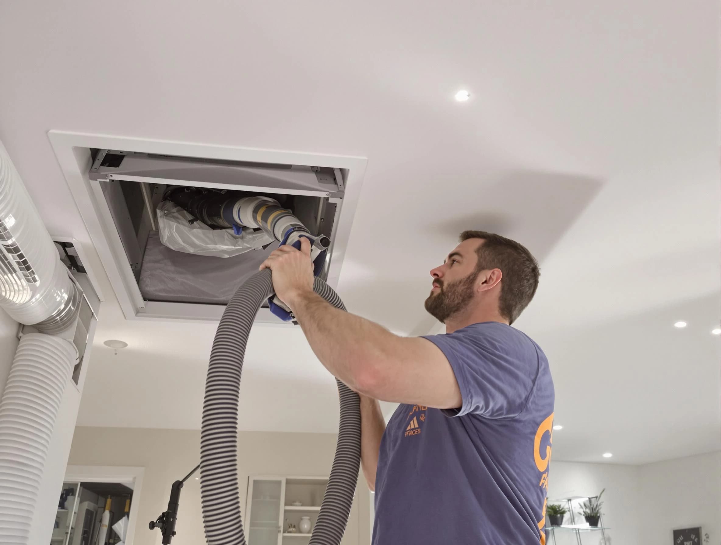 Precision indoor duct cleaning by Stone Mountain Air Duct Cleaning in Stone Mountain