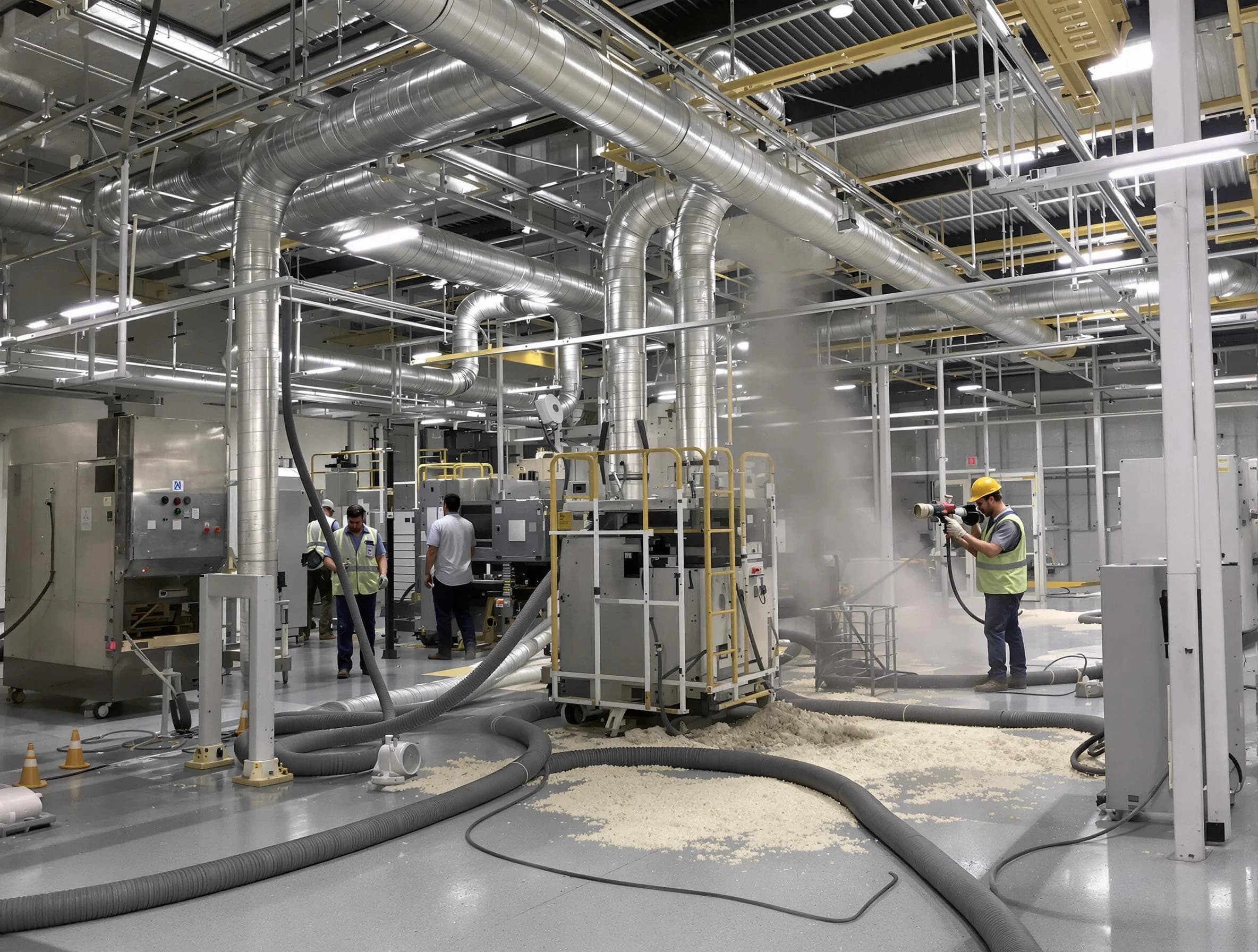 Heavy-duty industrial duct cleaning by Stone Mountain Air Duct Cleaning in Stone Mountain