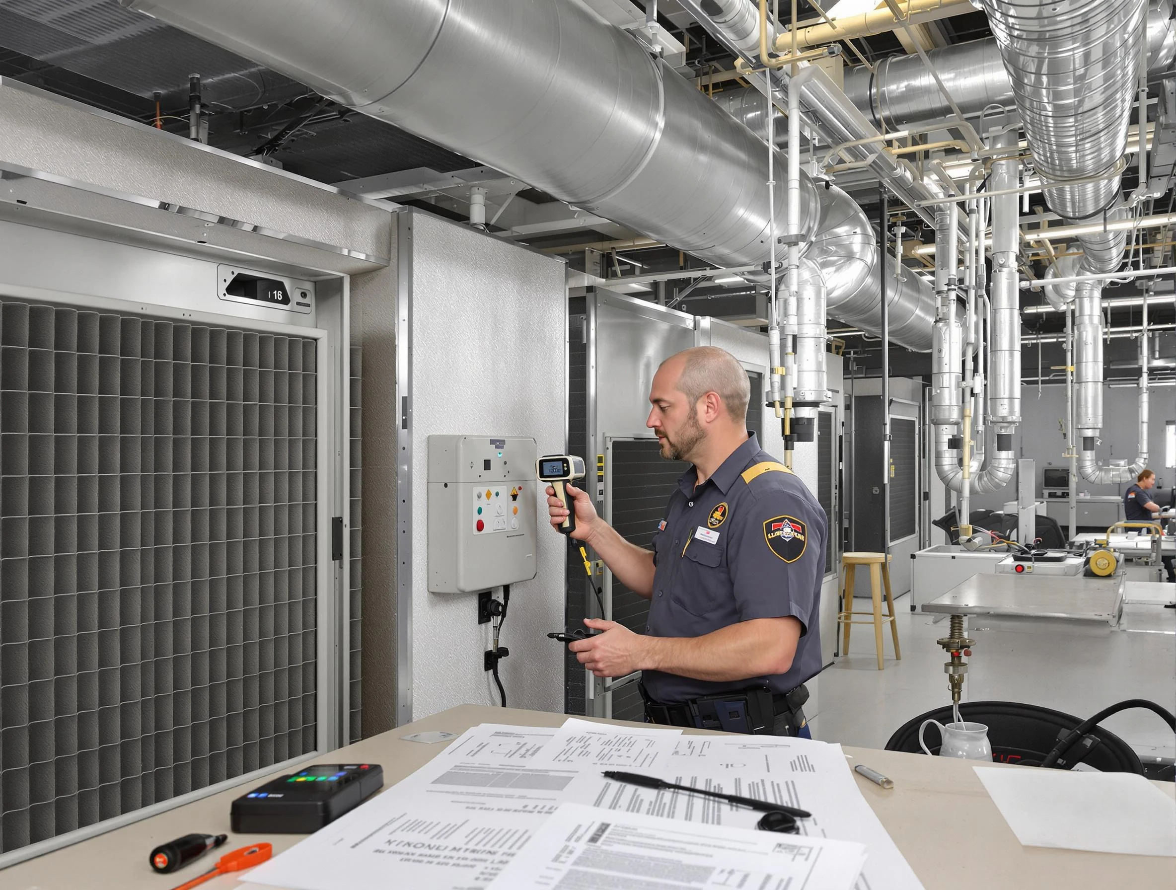 Professional filter system inspection by Stone Mountain Air Duct Cleaning in Stone Mountain