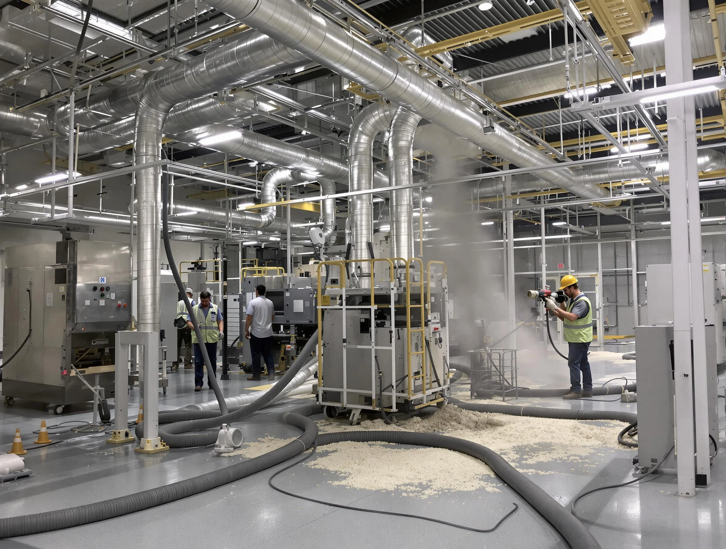 Heavy-duty industrial duct cleaning by Stone Mountain Air Duct Cleaning in Stone Mountain